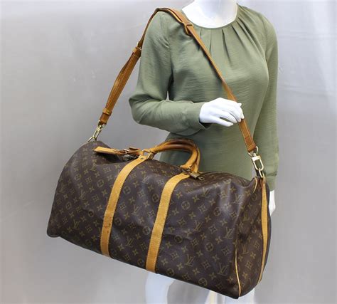 louis vuitton keepall 55 dimensions|Louis Vuitton Keepall 55 monogram.